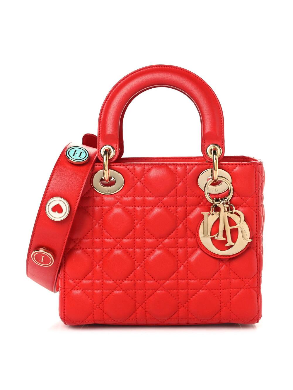 Christian Dior Lambskin Cannage Small #349492C42B